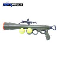 automatic pet training dog ball launcher with toy tennis