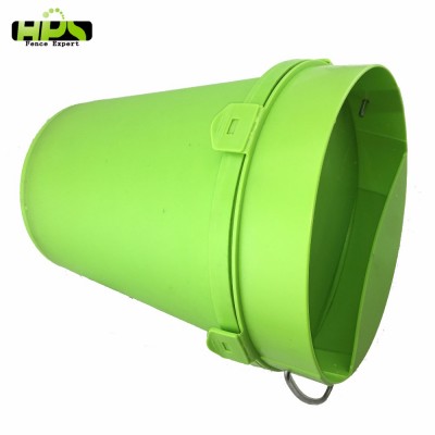 auto automatic durable green pe plastic poultry animal water farm fencing chicken drinkers bucket for sale