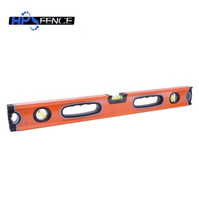 Aluminum material lightweight stable orange level tool for house-building