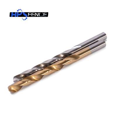 Durable HSS M42 material amber finish surface metal cutting twist drill bits