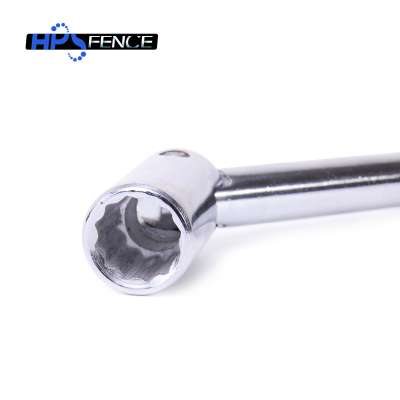 CRV material head knurled handle 180 swivel wrench spanner for auto repair