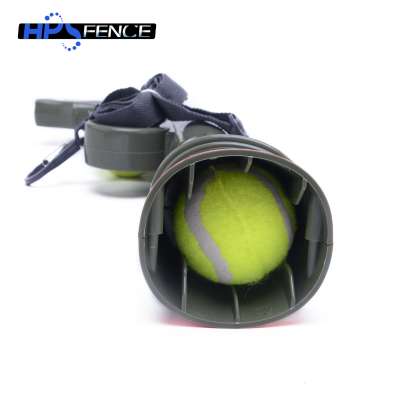 green dog ball thrower tennis ball launcher for pet training