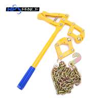 electric fence chain grab wire puller